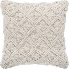 Textiles Atmosphera Coussin Eté Indien Beige 40 x 40 cm Beige (40x40cm)