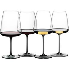 Riedel Tasting Calice da Vino Rosso, Calice da Vino Bianco 4pcs