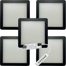Loops Ultra-Slim Black Furniture Lighting