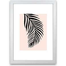17 Stories Palm Rose Graphic Print on Paper Framed Art