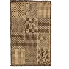 Multicolore Tapis SUVA Tapis Tissé À Plat Tapis D' Intérieur Design 60 x 110 cm Beige / Marron Marron