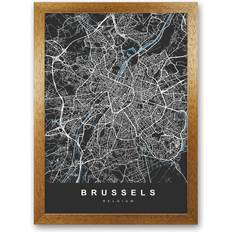 Borough Wharf Brussel Graphic Framed Art