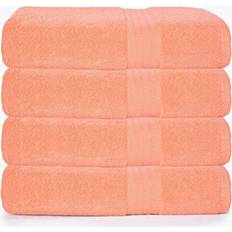 Glamburg GLAMBURG Premium Cotton 4 Bath Towel Pink