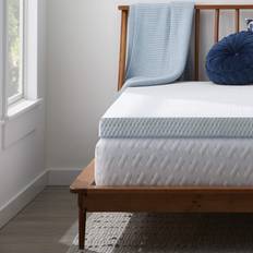 Lucid 2 Inch King Mattress Cover White