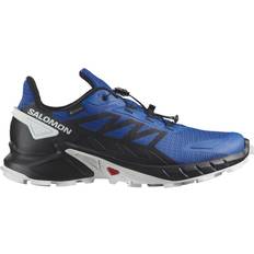 Salomon 43 ½ Løpesko Salomon Supercross 4 GTX M - Lapis Blue/Black/White