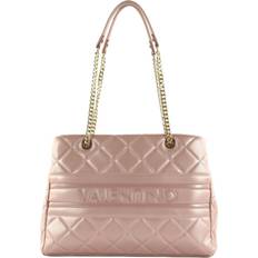 Valentino Rockstud Chain Bag - Rose Leather