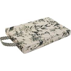 Grøn Beige Bomuld Polyester Gulvpude 40 x 25 x 4 cm