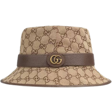 GG Canvas Hat - Beige/Brown