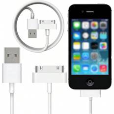 Ipod 4 Shein 30 Pin USB Charging Cable For IPhone 4S 4 3GS IPad 1 2 3 IPod Charger Cable