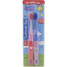 Peppa Pig Children's Toothbrush Pink Blue 2 Units