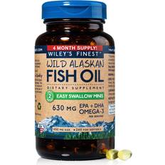 Wiley's Finest Wild Alaskan Fish Oil Easy Swallow 240