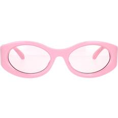 Modern Oval Sunglasses - Pink