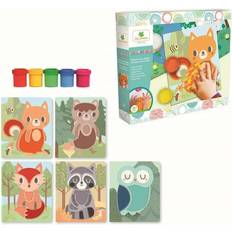 Pinturas de dedos D'arpèje Babyssimo Forest Animal Finger Painting