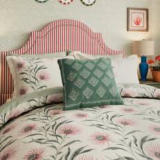 300.0 TC Duvet Covers Sanderson Percale Thread Count Duvet Cover Beige, Pink
