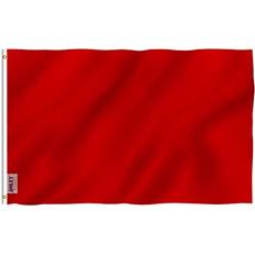 Red Flags Anley Fly Breeze 3x5 Foot Solid Red Flag