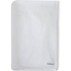 Calvin Klein Core Plush Blankets White