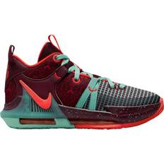 Skum Basketskor Nike LeBron Witness 7 SE GS - Night Maroon/Emerald Rise/Black/Bright Crimson