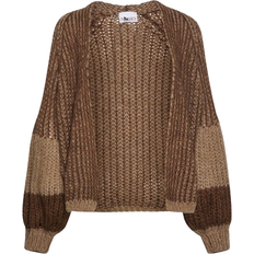 Noella Liana Knit Cardigan - Brown/Camel