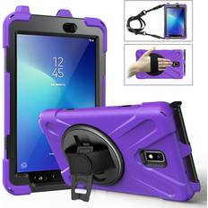 Samsung Galaxy Tab Active 2 X-Shape combo case Purple