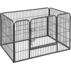 Feandrea Puppy Playpen Heavy Duty Whelping Pen 122 x 70 x 80 cm