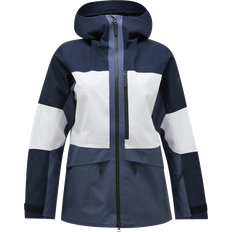 Peak Performance Gravity Gore-Tex 3L Shell Jacket Women - Salute Blue/Ombre Blue/Antarctica