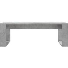 vidaXL 823362 Concrete Grey Coffee Table 35x102cm