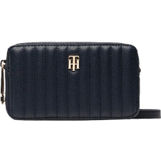 Tommy Hilfiger Timeless Camera Bag Quilted Handbag - Dark Blue