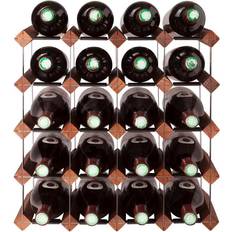 Vinreol mensolas Mensolas - 20 bottles Wine Rack 42x42cm