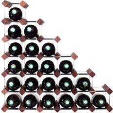 Vinreol mensolas Mensolas - Stairs - 27 bottles Wine Rack 60.5x60.5cm