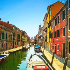 Breakwater Bay Margil Venice San Barnaba Cityscape Framed Art