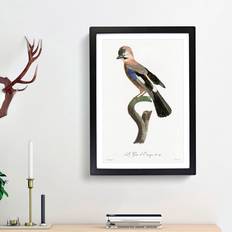 East Urban Home Jay Bird Framed Art