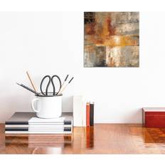 Three Posts and Amber Crop Silvia Vassileva Framed Art