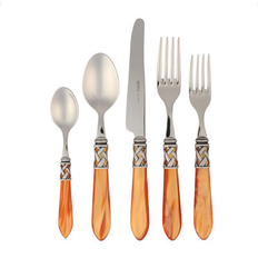 Orange Cutlery Sets Vietri Aladdin 5 Cutlery Set