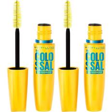 Maybelline Maybelline Volum' Express The Colossal Waterproof Mascara Makeup, Volumizing No Clump Mascara, Glam Black, 0.31 Fl Oz Pack of 2