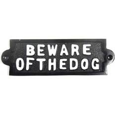 Cast Iron Wall Decorations Happy Larry Beware Of The Dog Wall Decor