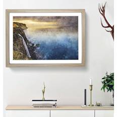 East Urban Home Waterfall the Isle of Skye Picture Painting Print Framed Art