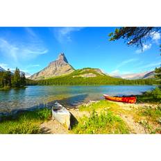 Union Rustic Glacier National Swiftcurrent Lake Framed Art