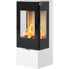 Rias Nexo 100 White with Side Glas /Glass Door