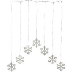 Star Trading Decy Snow Flake Transparent Lampada a Corda 47 Lampade