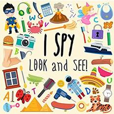 Books I Spy Look and See! A Fun Picture Puzzle Book for 3-5 Year Olds I Spy Book Collection for Kids