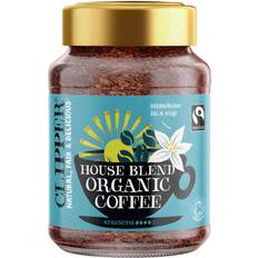 Instant kaffe fødevarer Clipper Fairtrade House Blend Organic Coffee 100g 1pak