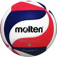 Volleyball Molten FLISTATEC Volleyball Official Volleyball of USA Volleyball, Red/White/Blue