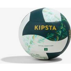 Volleyball KIPSTA Beach Volleyball Replica Hybrid Green/white Jungle Green