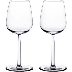 Glass Wine Glasses Iittala Senta White Wine Glass 29cl 2pcs