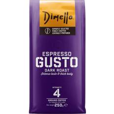 Dark Roast Filter Coffee Dimello Espresso Gusto Ground Coffee 250g