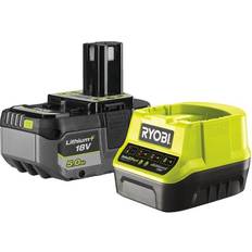 Ryobi batteri 18v batterier och laddbart Ryobi RC18120-150X