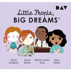 Little People, Big Dreams Teil 4: Astrid Lindgren, David Bowie, Martin Luther King, Zaha Hadid