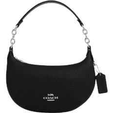 Coach Mini Payton Bag - Pebbled Leather/Silver/Black