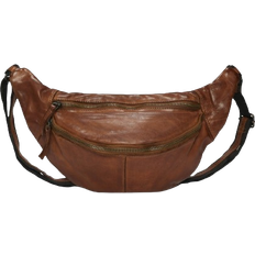 Spacious Belt Bag - Cognac