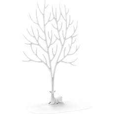 Smykketre Qualy My Deer Jewellery Tree Stand - White